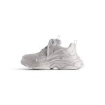 Women’s Triple S Sneaker With Rhinestones  in Light Grey - Image 4